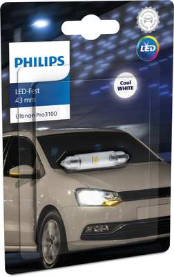 PHILIPS LED-Glühbirne 11430722 Nicht für den Straßenverkehr zugelassen! LED FESTOON 43mm 11866 CU31 12V B1
Lampenart: LED, Spannung [V]: 12, Nennleistung [W]: 0,6, Sockelausführung Glühlampe: SV8.5-8, Farbtemperatur [K]: 6000, Ausführung Soffittenglühlampe: FEST 43 mm
Kann aus Gründen der Qualitätssicherung nicht zurückgenommen werden! 1.