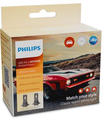 PHILIPS LED-Glühbirne 11430780 Nicht für den Straßenverkehr zugelassen! LED H7/H18 11972 12V U2510 C2, 2-teilig
Lampenart: LED, Spannung [V]: 12, Nennleistung [W]: 16, Farbtemperatur [K]: 3500, Sockelausführung Glühlampe: PX26d
Kann aus Gründen der Qualitätssicherung nicht zurückgenommen werden! 1.