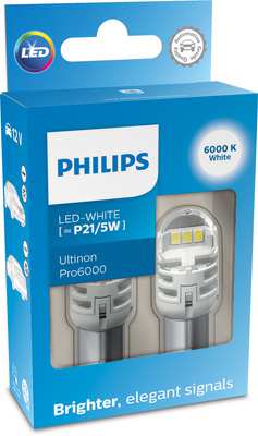 PHILIPS LED-Glühbirne 11430736 Nicht für den Straßenverkehr zugelassen! P21/5W LED weiß 11499 CU60 12V, 2-teilig
Lampenart: LED, Spannung [V]: 12, Nennleistung [W]: 2,5/0,5, Sockelausführung Glühlampe: BAY15d, Farbtemperatur [K]: 6000
Kann aus Gründen der Qualitätssicherung nicht zurückgenommen werden! 1.