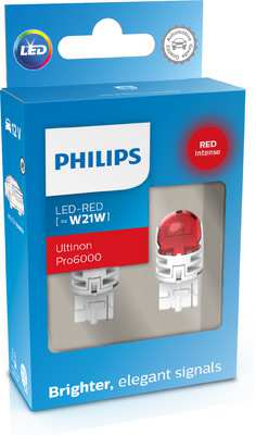 PHILIPS LED-Glühbirne 11430748 Nicht für den Straßenverkehr zugelassen! W21W LED red 11065 RU60 12V, 2-teilig
Lampenart: LED, Spannung [V]: 12, Nennleistung [W]: 2, Sockelausführung Glühlampe: W3x16d, Glühlampenfarbe: rot
Kann aus Gründen der Qualitätssicherung nicht zurückgenommen werden! 1.