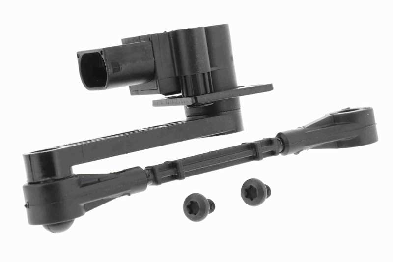 VEMO Sensor für Leuchtweitenregulierung 10474997 Steckergehäuseform: D-Form, Ergänzungsartikel/Ergänzende Info 2: mit Befestigungsmaterial, Einbauseite: Hinterachse rechts, Anzahl der Steckkontakte: 3, Federungsart: für Fahrzeuge mit Luftfederung 1.