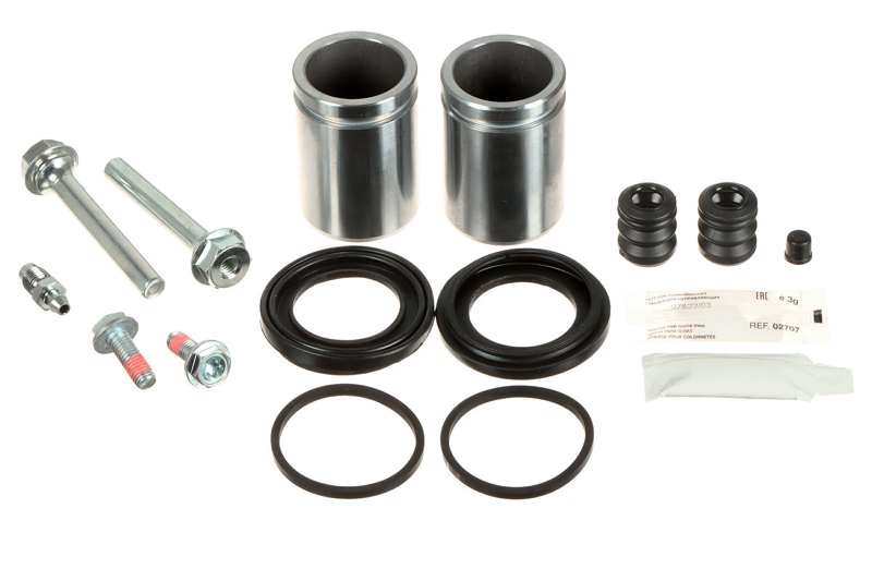 AUTOFREN SEINSA Reparatursatz. Bremssattel 11402349 Vorderachse
Einbauposition: Vorderachse, Durchmesser [mm]: 44, Bremssystem: PER/WAB, Vollsatz: , Version: PISTON KIT+GUIDEPINS