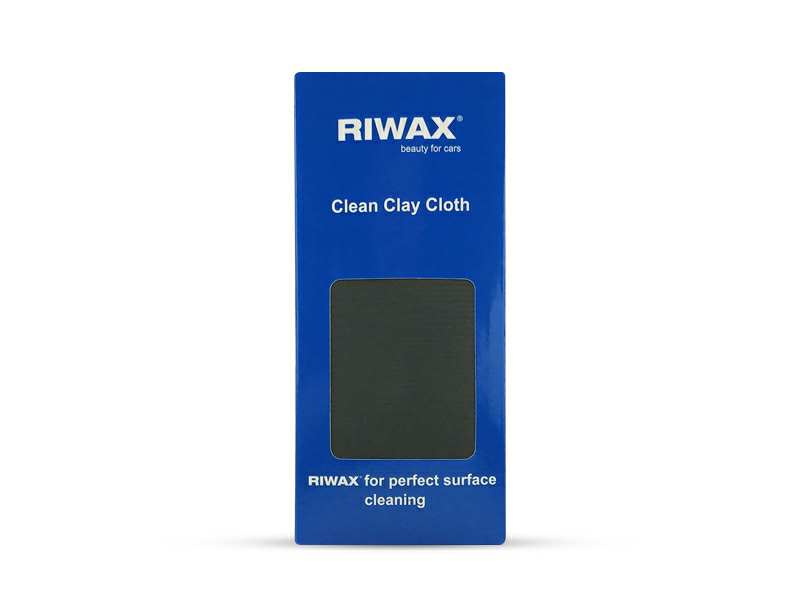 RIWAX Reinigungsknete 11435435 Clean Clay Cloth - Reinigungsknetentuch, 1 Stück. Entfernt tiefere Ablagerungen wie Flugrost, Sprühnebel und frischen Harz. Vorbereitung für das Polieren aller lackierten Oberflächen. Mit RX 20 Spray Finish verwenden und mit Mikrofasertuch abwischen!