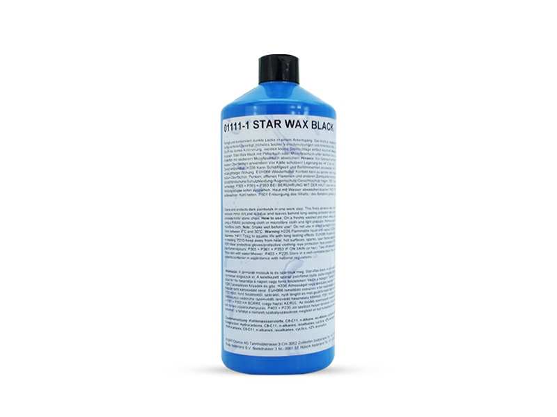 RIWAX Wachs 11435457 Star Wax black - Feines Polier- und Wachs für schwarze Farben, 1l. Mittelhartes Wachs. Schützt, regeneriert und verleiht lackierten Oberflächen Glanz. Anwendung verlängert die Lebensdauer der Lackschicht erheblich. Auch zur Entfernung von Hologrammen geeignet. Speziell für dunkle Lacke. Dank seiner schwarzen Farbe deckt das Wachs kleine Kratzer gut ab.
Kann aus Gründen der Qualitätssicherung nicht zurückgenommen werden!