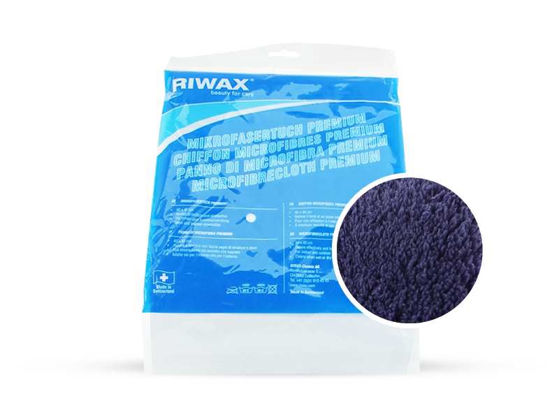 RIWAX Reibtuch 11435371 Premium Qualität, lila, extra weiches Poliertuch, zum Entfernen von Politurresten, 1 Stück. 1.