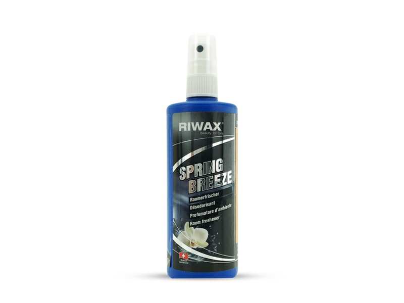 RIWAX Eurofresh  fresher 11435366 Spring Breeze - Deodorizing air freshener spray, 200ml. It fills the interior of your car with the scent of spring. It refreshes interiors, as well as all fabrics and carpets, and gives them a fresh scent.
Cannot be taken back for quality assurance reasons!