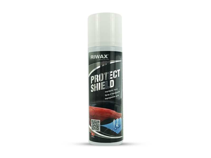 RIWAX Imprägniermittel (universal) 11435431 Protect Shield CAR - Textilimprägnierspray, 300ml. Imprägniert und schützt zuverlässig Textil- und Vinyl-Cabrioverdecke, Polster, Stoffsitze und Sonnenblenden. Verleiht allen Textilien eine wasser- und schmutzabweisende Schutzschicht. Nach dem Trocknen bietet es eine hervorragende wasserabweisende Wirkung auf der behandelten Oberfläche.
Kann aus Gründen der Qualitätssicherung nicht zurückgenommen werden!