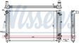 NISSENS Radiator 292081 Aluminum/plastic
Cooling fins material: Aluminium, Core Depth [mm]: 26, Core Length [mm]: 632, Core Width [mm]: 399, Radiator type: Brazed cooling fins, Supplementary Article/Supplementary Info: with oil cooler, Water Tank Material (radiator): Plastic 5.