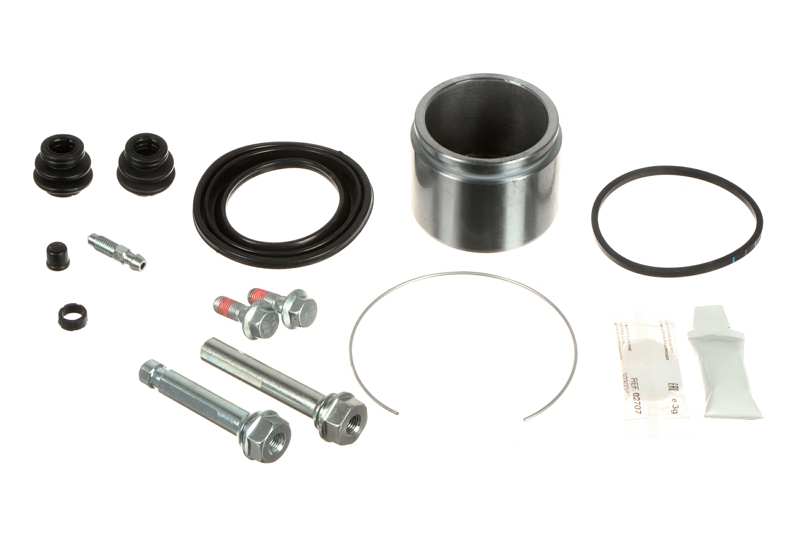 AUTOFREN SEINSA Reparatursatz. Bremssattel 11402335 Vorderachse
Einbauposition: Vorderachse, Durchmesser [mm]: 63, Bremssystem: ADVICS, Vollsatz: , Version: PISTON KIT+GUIDEPINS