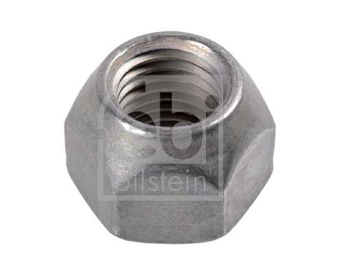 SWAG/FEBI Wheel nut 10541443 Thickness [mm]: 15,0, Inner thread [mm]: M12 x 1,5, Quality/ Grade: 10, Spanner Size: 19, Bolt Head-/Nut Design: Male Hex, Wheel Fastening: Conical Seat F, Material: Steel, Surface: Zink-nickel coated, Fitting Position: Front Axle, Rear Axle, Observe service information:  General Information: for steel rim
Rims: for steel rims, Thickness [mm]: 15, Internal Thread Size: M12 x 1,5, Quality/ Grade: 10, Spanner Size: 19, Bolt Head-/Nut Design: Male Hex, Wheel Fastening: Conical Seat F, Material: St