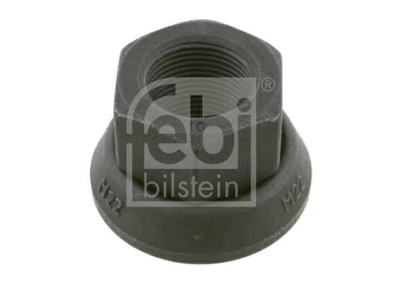 SWAG/FEBI Wheel nut 10541374 Front, rear, m 22 x 1.5, key opening: 33
Thickness [mm]: 30, Outer Diameter [mm]: 46,75, Internal Thread Size: M22 x 1,5, Quality/ Grade: 10, Spanner Size: 33, Bolt Head-/Nut Design: Male Hex, Wheel Fastening: Flat Seat, Ball seat A/G, Material: Steel, Surface: Phosphatized, Fitting Position: Rear Axle, Front Axle, Supplementary Article/Supplementary Info: with pressure plate, Observe service information: