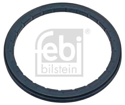 SWAG/FEBI Wheel hub seal 10544823 Thickness [mm]: 8, Inner Diameter [mm]: 115, Outer Diameter [mm]: 136,7, Colour: Blue, Material: NBR (nitrile butadiene rubber), Fitting Position: Front Axle, Rear Axle