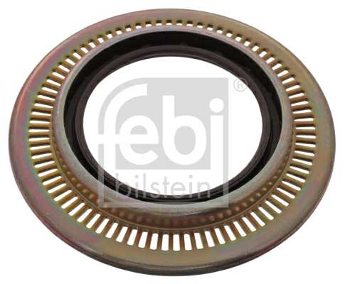 SWAG/FEBI Wheel hub seal 10544852 External planetary
Width [mm]: 10, 15,5, Inner Diameter [mm]: 76, Outer Diameter [mm]: 100, Material: FPM (fluoride rubber), Number of Teeth: 80, Fitting Position: Left, Right, Supplementary Article/Info 2: with ABS sensor ring
