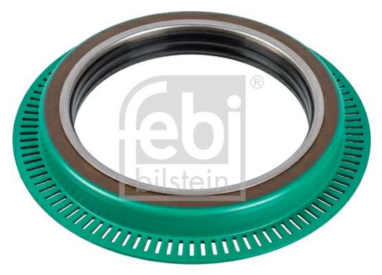 SWAG/FEBI Wheel hub seal 10544871 Width [mm]: 18, 20, Inner Diameter [mm]: 125, Outer Diameter [mm]: 160, 190, Material: ACM (Polyacrylate), Fitting Position: Rear Axle, Supplementary Article/Info 2: with ABS sensor ring
