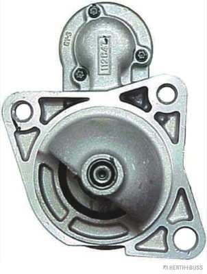 JAKOPARTS Starter 487982 Voltage [V]: 12, Rated Power [kW]: 0,9, Position / Degree: re 38, Flange O [mm]: 74, Number of Teeth: 8, Rotation Direction: Clockwise rotation, Used part return not required: , Number of thread bores: 2, Number of mounting bores: 3, Overall Length [mm]: 185 1.