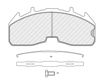 FERODO Brake pad for disc brake (cargo) 11437598 Set
Thickness [mm]: 29, Width [mm]: 249, Height [mm]: 110, Supplementary Article/Supplementary Info: with accessories, Brake System: Meritor, Meritor ELSA225H, Packing Type: Box, WVA Number: 29332 2.