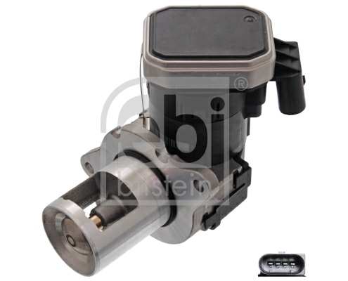 SWAG/FEBI EGR valve 11095723 Number of connectors: 4, Operating Mode: Electric, Supplementary Article/Info 2: with seal ring