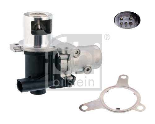 SWAG/FEBI EGR valve 11095749 Number of connectors: 5, Supplementary Article/Supplementary Info: with seal
