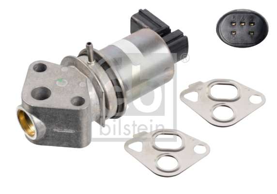 SWAG/FEBI EGR valve 11095803 Number of connectors: 5, Operating Mode: Electric, Supplementary Article/Supplementary Info: with gaskets/seals