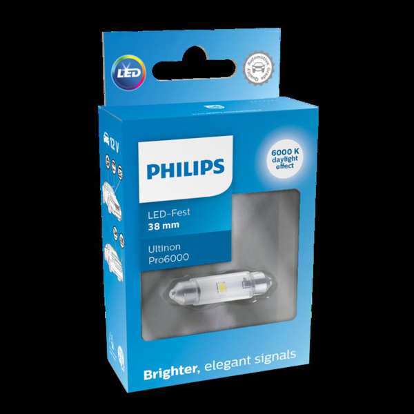 PHILIPS LED-Glühbirne 11430754 Nicht für den Straßenverkehr zugelassen! LED FESTOON 38MM 11854 CU70 12V, 1-teilig
Kann aus Gründen der Qualitätssicherung nicht zurückgenommen werden!