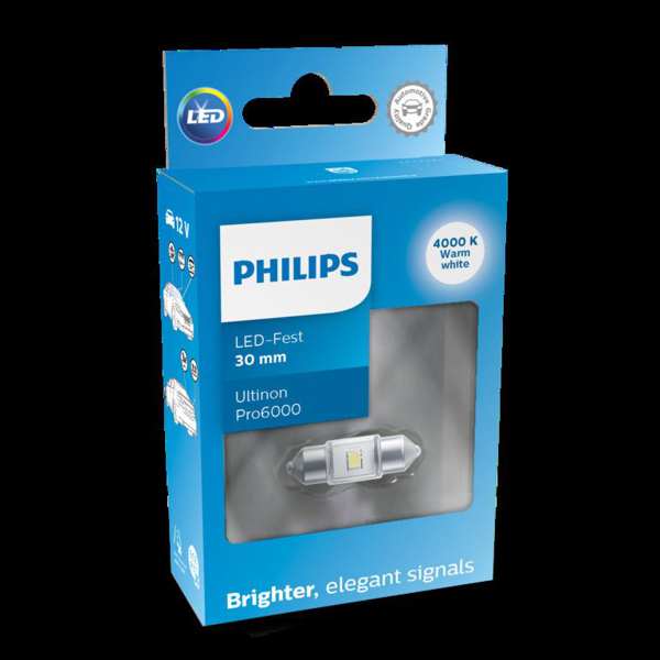 PHILIPS LED-Glühbirne 11430752 Nicht für den Straßenverkehr zugelassen! LED FESTOON 30MM 11860 WU70 12V, 1-teilig
Kann aus Gründen der Qualitätssicherung nicht zurückgenommen werden!