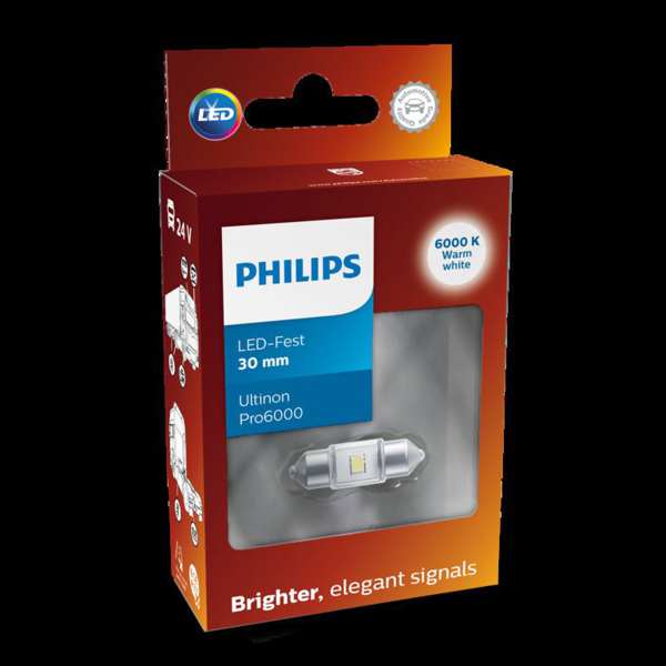 PHILIPS LED-Glühbirne 11430751 Nicht für den Straßenverkehr zugelassen! LED FESTOON 30MM 11860 CU70 12V, 1-teilig
Kann aus Gründen der Qualitätssicherung nicht zurückgenommen werden!