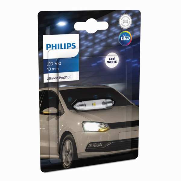 PHILIPS LED-Glühbirne 11430756 Nicht für den Straßenverkehr zugelassen! LED FESTOON 43MM 11866 CU70 12V, 1-teilig
Kann aus Gründen der Qualitätssicherung nicht zurückgenommen werden!