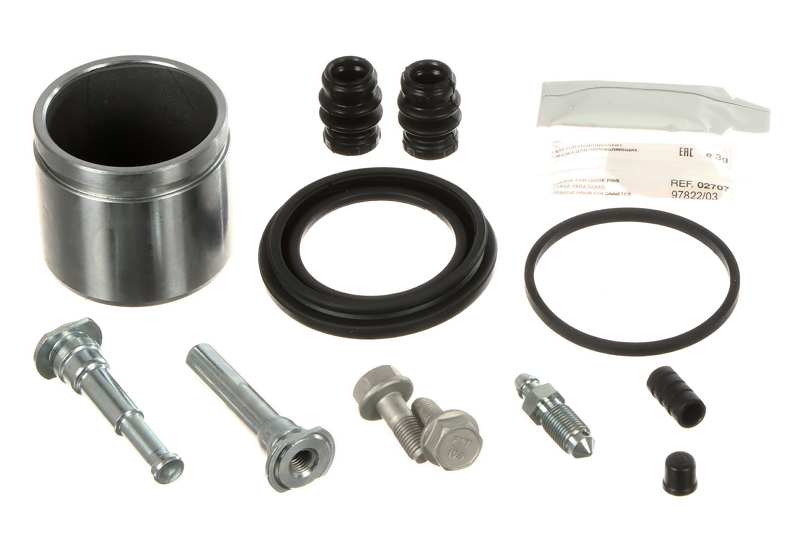 AUTOFREN SEINSA Reparatursatz. Bremssattel 11402742 Vorderachse
Einbauposition: Vorderachse, Bremssystem: LUCAS/NIIS, Durchmesser [mm]: 57, Vollsatz: , Version: PISTON KIT+GUIDEPINS