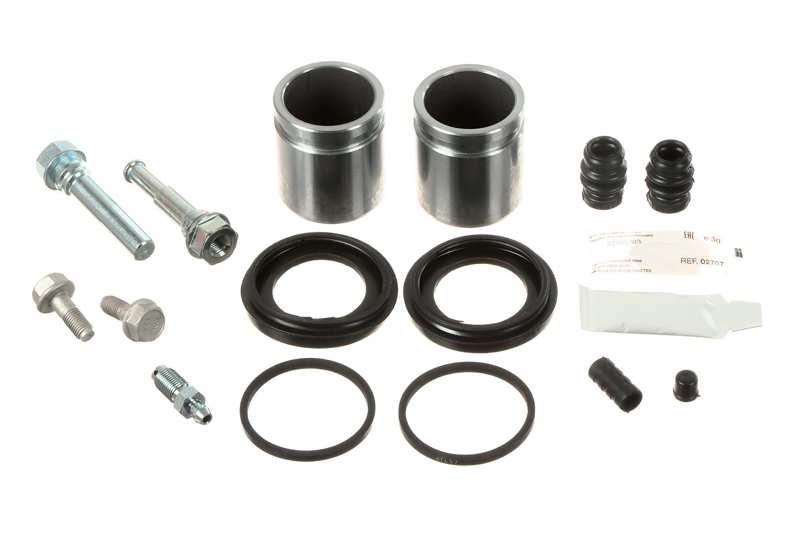 AUTOFREN SEINSA Reparatursatz. Bremssattel 11402729 Vorderachse
Einbauposition: Vorderachse, Bremssystem: NISS, Durchmesser [mm]: 45, Vollsatz: , Version: PISTON KIT+GUIDEPINS