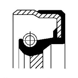 CORTECO Wheel hub seal