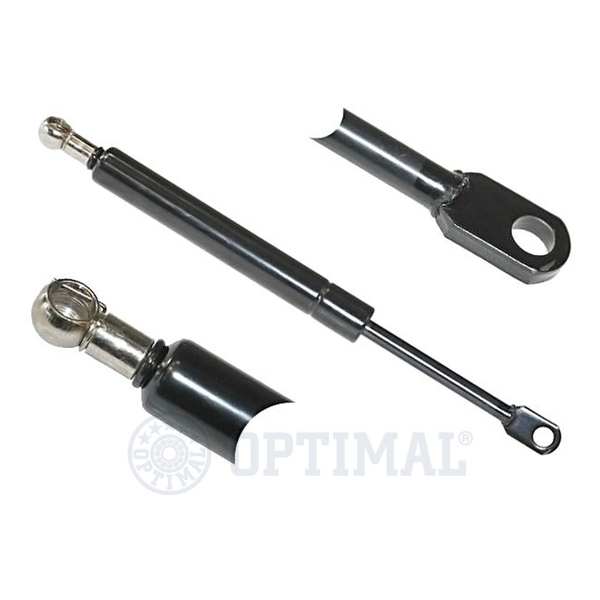 OPTIMAL Gasfeder 10261289 Hub [mm]: 72, Ausschubkraft [N]: 560, Gehäusedurchmesser [mm]: 19, Durchmesser [mm]: 8, Länge über Alles [mm]: 245