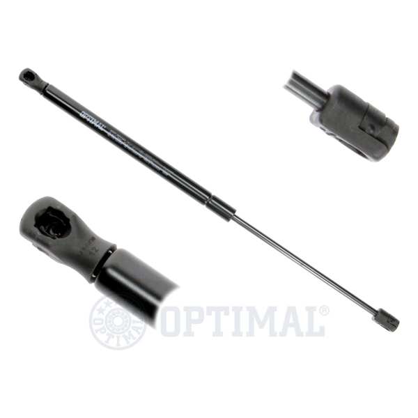 OPTIMAL Gasfeder 10261403 Länge [mm]: 493, Hub [mm]: 181, Ausschubkraft [N]: 570, Gehäusedurchmesser [mm]: 19, Kolbenstangendurchmesser [mm]: 8 1.