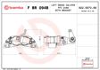 BREMBO Bremssattel 11390340 Einbauposition: Hinterachse links, vor der Achse, Bremssystem: BREMBO, Material: Grauguss, Durchmesser [mm]: 68, Bremsscheibendicke [mm]: 30 2.