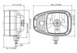 VIGNAL Work light 463909 ABL 3800 Halogene 12V, Job 3.