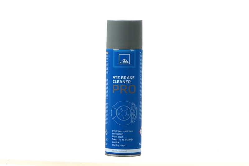 ATE Bremsenreiniger 11433295 ATE BRAKE CLEANER PRO Spray, Bremsen-/Kupplungsreiniger, 500 ml, 24 Stk./Karton
Gebindeart: Sprühdose, Inhalt [Liter]: 0,5, Sprachausführung: Italienisch, Ungarisch, Slowakisch, Kroatisch, Slowenisch, Englisch, MAPP-Code vorhanden:
Kann aus Gründen der Qualitätssicherung nicht zurückgenommen werden! 1.