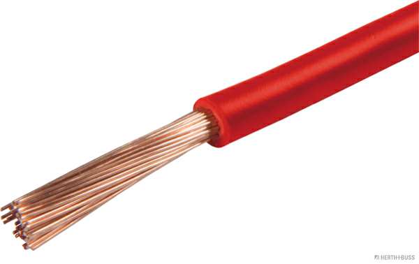 ELPARTS Electric wire 10194423 5 meters/package
Cable ID: FLY, Conductor Number: 1, Length [m]: 5, DIN / ISO: 6722, Material: PVC, Packing Type: Blister Pack, Temperature range from [°C]: -40, Temperature range to [°C]: +70, Cable Core Colour: Red, Wire cross-section [mm2]: 1 x 4,0 1.