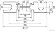 ELPARTS Fuse 10733043 Fuse Type: Strip Fuse, Current Strength [A]: 100, Voltage to [V]: 48, Bolt Distance [mm]: 60, Bolt O [mm]: 11 2.