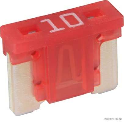 ELPARTS Fuse 10733122 25 db-os
Fuse Type: Low profile mini blade fuse, Current Strength [A]: 10, Voltage to [V]: 58, Width [mm]: 10,9, Height [mm]: 9, Depth [mm]: 3,8, Colour: Red