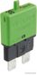 ELPARTS Fuse 10732969 Fuse Type: for standard plug-in fuse, Voltage to [V]: 32, Current Strength [A]: 30, Colour: Light-green, Protection Type (IP Code): IP 30, DIN / ISO: 72581/3C, 10924, Height [mm]: 34,9, Supplementary Article/Supplementary Info: with reset button, Temperature range to [°C]: +60, Temperature range from [°C]: -30, Width [mm]: 20, Depth [mm]: 6 1.