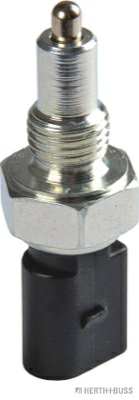 ELPARTS Schalter. Rückfahrleuchte 10734228 Schalterfunktion: Schließer, Schlüsselweite: 22, Gewindemaß: M14 x 1,5, Betriebsart: mechanisch, Betätigungsart: Druckbetätigung, Farbe: schwarz, Anschlussanzahl: 2, Montageart: Steckanschluss