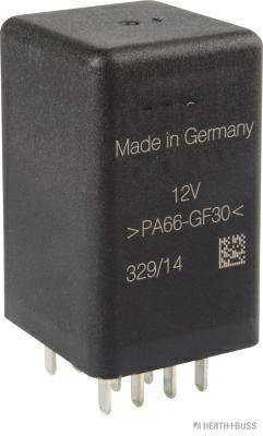 ELPARTS Glow plug controller 10738002 Rated Voltage [V]: 12, Number of pins: 9