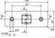 ELPARTS Umrißleuchte 10755651 Breite [mm]: 110, Höhe [mm]: 41, Tiefe [mm]: 7, Spannung [V]: 24, Lichtscheibenfarbe: gelb, Leuchten-Bauart: LED, Kabellänge [mm]: 200, Befestigungsart: für waagerechte Befestigung, Ergänzungsartikel/Ergänzende Info: mit Dichtung, Einbautiefe [mm]: 39, Zulassungsart: ADR/GGVS-geprüft 4.