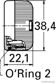 ELPARTS Begrenzungsleuchte 10755518 Breite [mm]: 86, Höhe [mm]: 38, Tiefe [mm]: 22, Lampenart: C5W, Montageart: Einbau, Lichtscheibenfarbe: weiß 6.