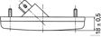 ELPARTS Umrißleuchte 10755652 Anschlusstechnik: Superseal, Spannung [V]: 12, 24, Breite [mm]: 110, Höhe [mm]: 50, Tiefe [mm]: 18, Bolzenabstand [mm]: 84, Lichtscheibenfarbe: gelb, Lampenart: W5W, Montageart: Einbau, Ergänzungsartikel/Ergänzende Info: mit lampenträger 5.