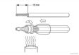 ELPARTS Cable terminals 11026127 10 pcs/pack.
Plug Type: Shrink Connector, Ring Connector, Cross Section [mm2] from: 1,2, Cross Section [mm2] to: 3, Length [mm]: 37, Bore O [mm]: 4, Colour: transparent, Support plate diameter [mm]: 5, Temperature range from [°C]: -55, Temperature range to [°C]: +150 2.