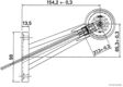 ELPARTS Umrißleuchte 10906489 2 Stk./Packung
Breite [mm]: 99, Bolzenabstand [mm]: 70, Spannung [V]: 12, 24, Gehäusefarbe: schwarz, Lichtscheibenfarbe: rot, weiß, Winkel [°]: 60 4.