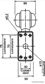 ELPARTS Umrißleuchte 10906490 2 Stk./Packung
Bolzenabstand [mm]: 70, Spannung [V]: 12, 24, Lichtscheibenfarbe: rot, weiß, Winkel [°]: 90 5.