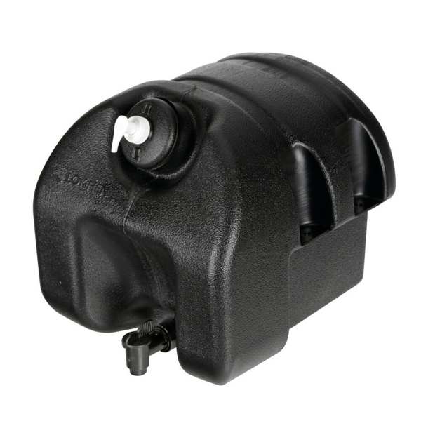 LAMPA Wassertank 11443339 18 L, mit Wasserhahn und Seifenspender (250ml), schwarz 1.