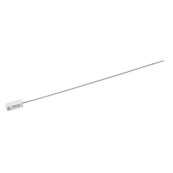 LAMPA Sicherheitsplombe 11439330 10-teilig, 283x14 mm, Maximale Dichtungsgröße 258x1,8 mm, mit Stahlkabel 1.