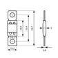 LAMPA Fuse 11439351 Fuse, MAXI+ANL, 80A, 12/32V 3.